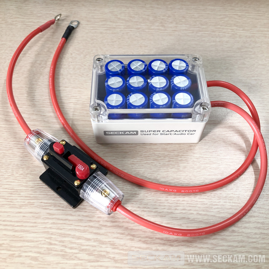 Box siêu tụ điện Maxwell 16V xả 65A audio xe hơi: 1.450.000 6 Thông tin về hộp Siêu tụ điện lắp trên xe ô tô