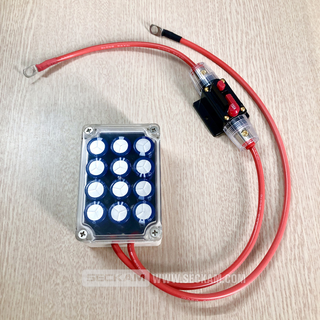 Box siêu tụ điện KAMCAP 16V xả 80A khởi động xe hơi: 1.450.000 8 Tụ điện lọc nhiễu trên xe ô tô