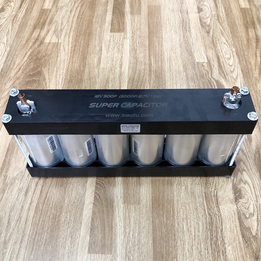 Siêu tụ điện Maxwell xả 1000A khởi động xe tải: 2.250.000 2 Siêu tụ điện khởi động máy phát điện công suất lớn