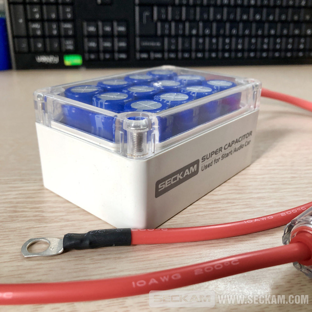 Box siêu tụ điện Maxwell 16V xả 65A audio xe hơi: 1.450.000 4 Hộp tụ điện xe ô tô
