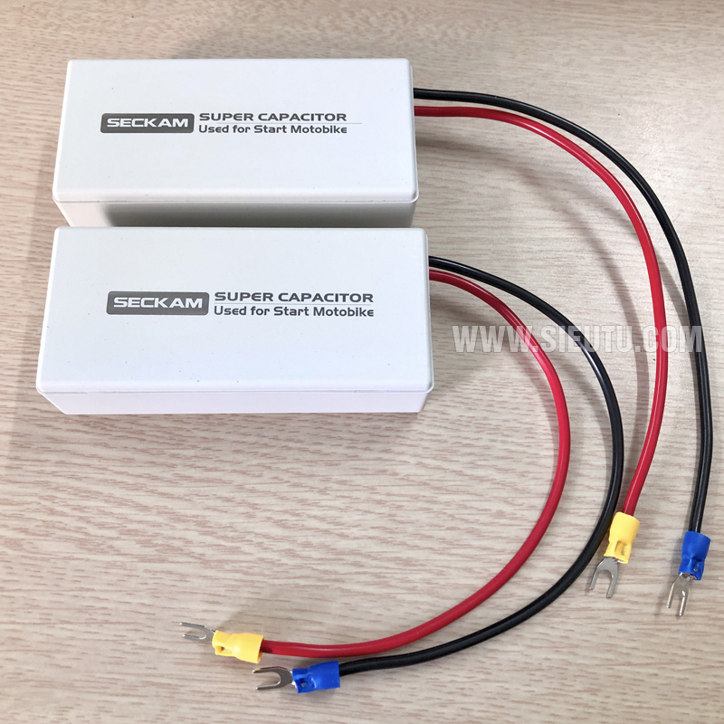 Hộp Siêu tụ điện KAMCAP cao cấp 16V xả 40A: 385.000 5 Kamcap 16V 8.3F Super Capacitor
