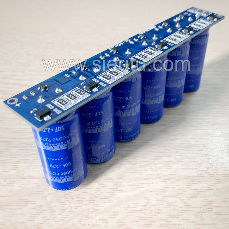 Siêu tụ điện Maxwell 12V (max 16V) 8.3F Xả 35A: 295.000 10 Siêu tụ điện Maxwell 8.3F 12V - 16V xả 35A