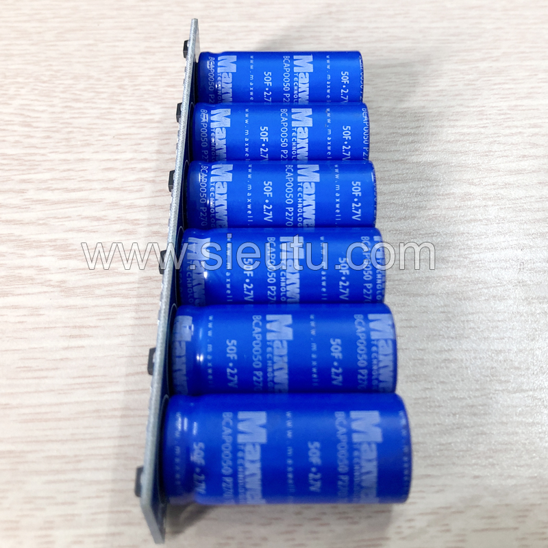 Siêu tụ điện Maxwell 12V (max 16V) 8.3F Xả 35A: 295.000 8 Siêu tụ điện Maxwell 8.3F 12V - 16V xả 35A