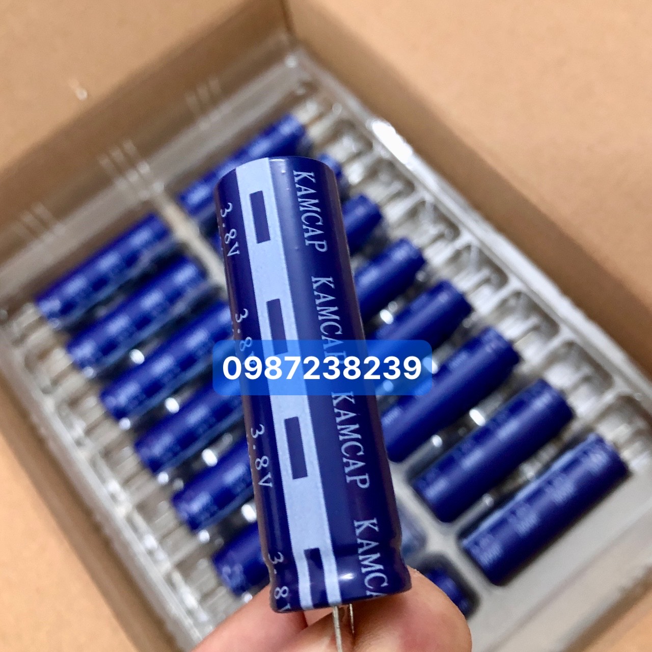 Siêu tụ điện 3.8V 1000F backup nguồn và Audio: 265.000 2 ban sieu tu dien 3.8v