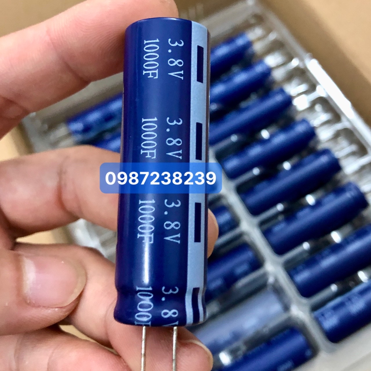 Siêu tụ điện 3.8V 1000F backup nguồn và Audio: 265.000 3 sieu tu dien 3.8v