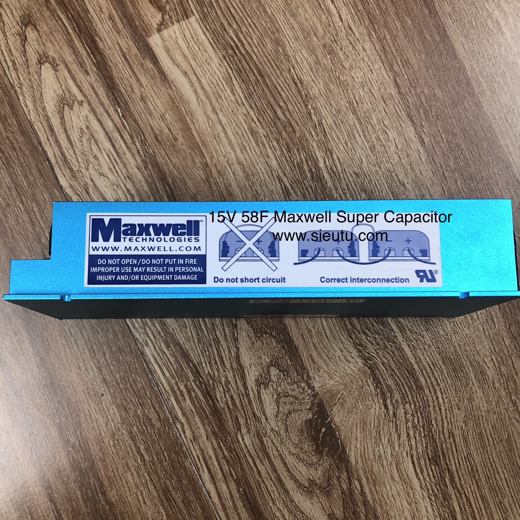 Maxwell hộp nhôm chất lượng cao 15V 58F xả 300A: 1.950.000 3 Maxwell BMOD0058