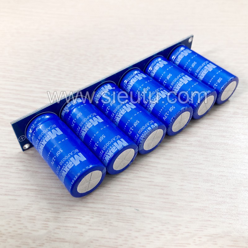 Siêu tụ điện Maxwell 12V-16V 8.3F xả 40A: 295.000 5 maxwell super capacitor