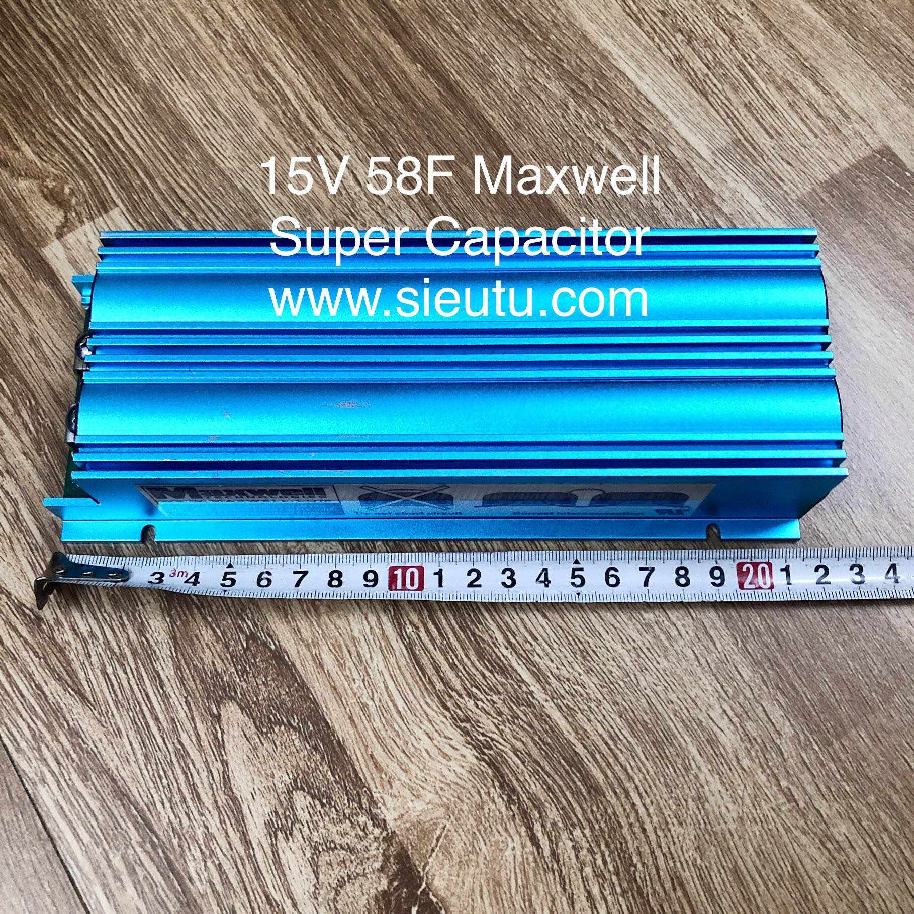 Maxwell hộp nhôm chất lượng cao 15V 58F xả 300A: 1.950.000 7 sieu tu dien maxwell 15v 58f