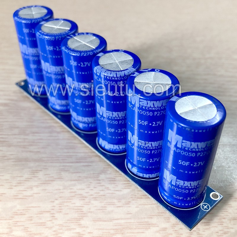 Siêu tụ điện Maxwell 16V 8.3F xả 40A