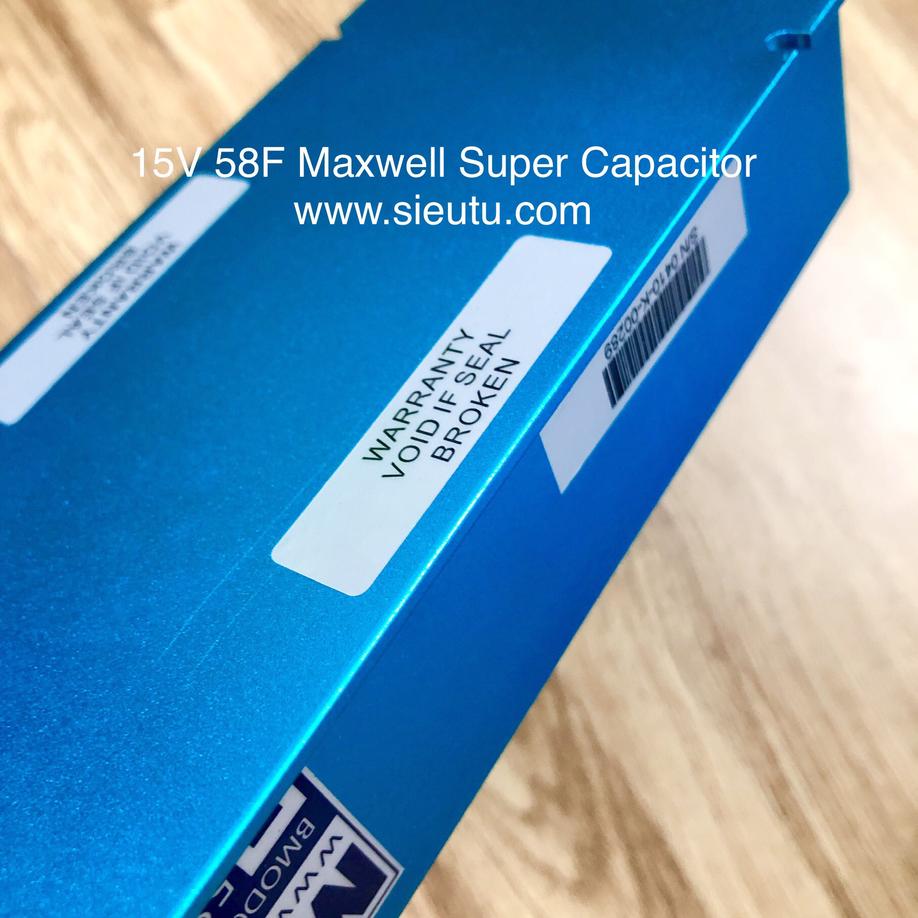 Maxwell hộp nhôm chất lượng cao 15V 58F xả 300A: 1.950.000 6 sieu tu dien