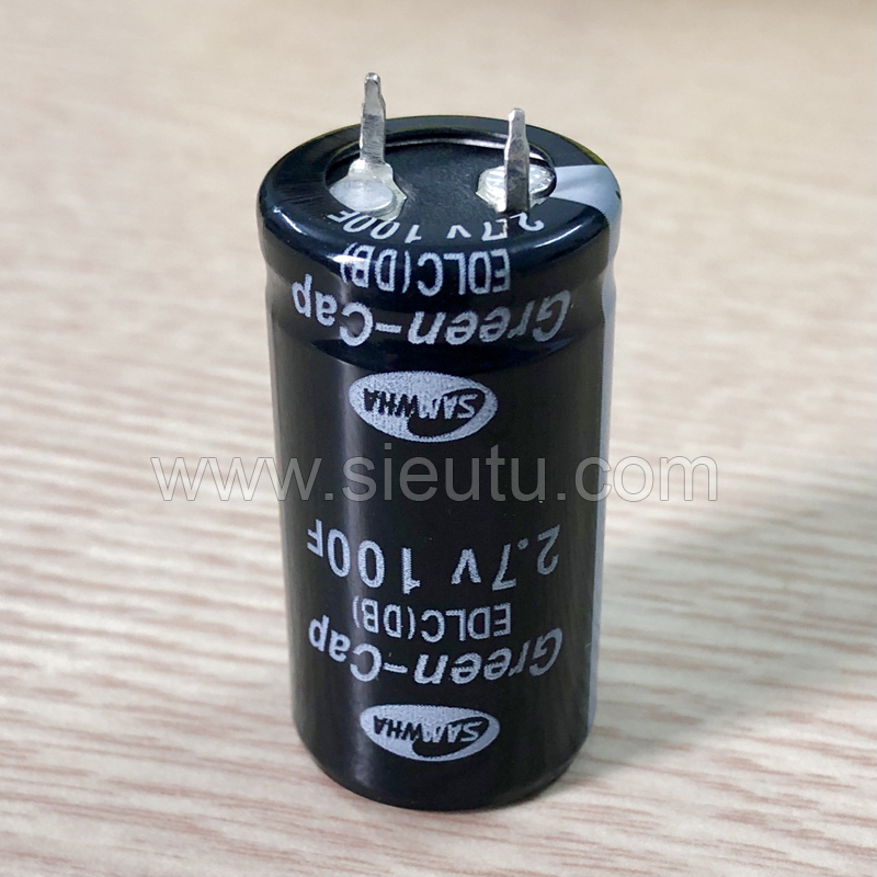 Siêu tụ điện 2.7V 100F Green-Cap