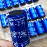 2.7V 500F Green-Cap screw 35x60 single cell