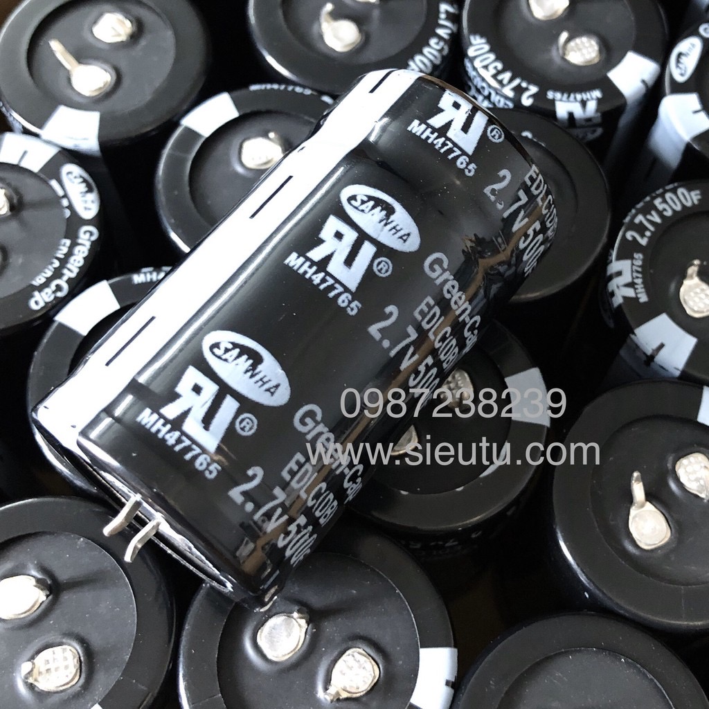 Super Capacitor 2.7V 500F - How to buy in Vietnam? Super Capacitor 2.7V 500F
