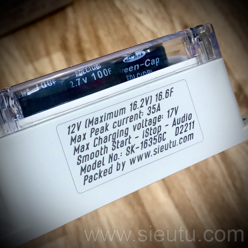 Super Capacitor for Car start and fillter Audio