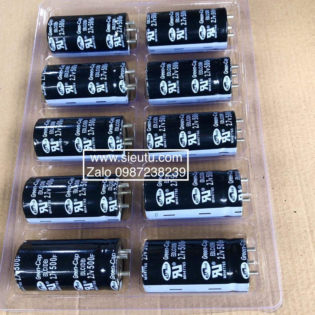 Siêu tụ điện kích đề ô tô