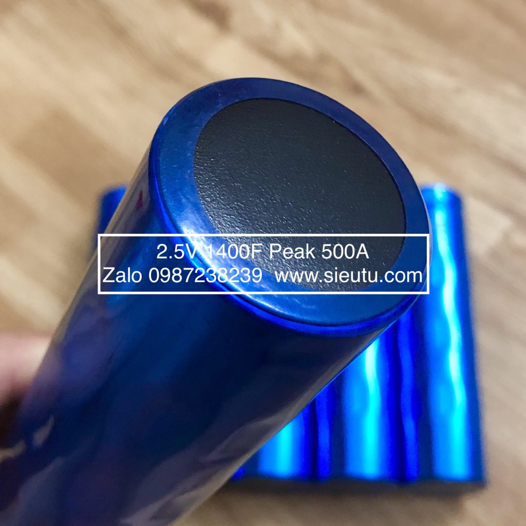 Siêu tụ điện - Super Capacitor 1400F 2.5V Nippon Chemi-con DLCAP