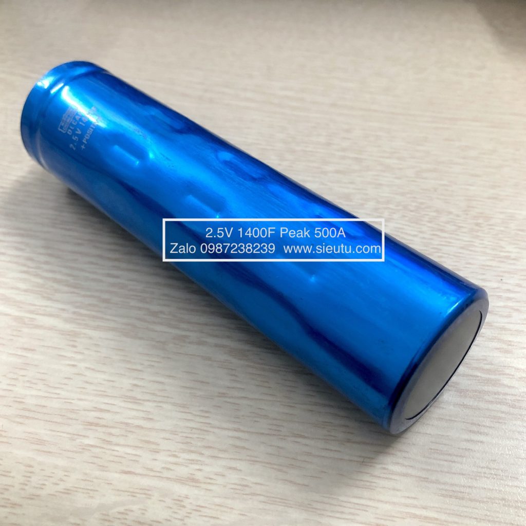 Siêu tụ điện - Super Capacitor 1400F 2.5V Nippon Chemi-con DLCAP